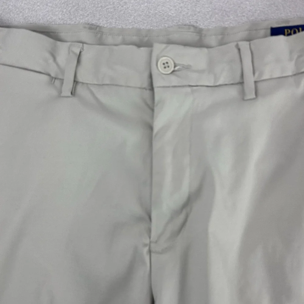 Polo Ralph Lauren Performance Stretch Classic Fit Khaki Golf‎ Shorts Mens Sz 30
